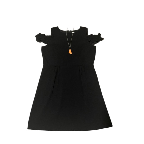 LOFT Dresses & Skirts - LOFT Loft Little Black Dress Lined Off the Shoulder Office Career Plus Size 14XL